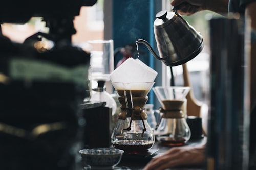 Pour-over coffee